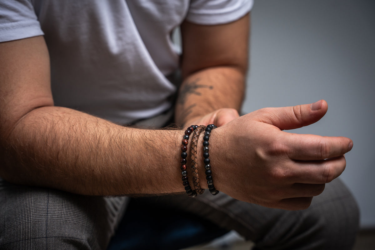 Bracelet en cuir Fashion Beads - Red Passion PVC 59€