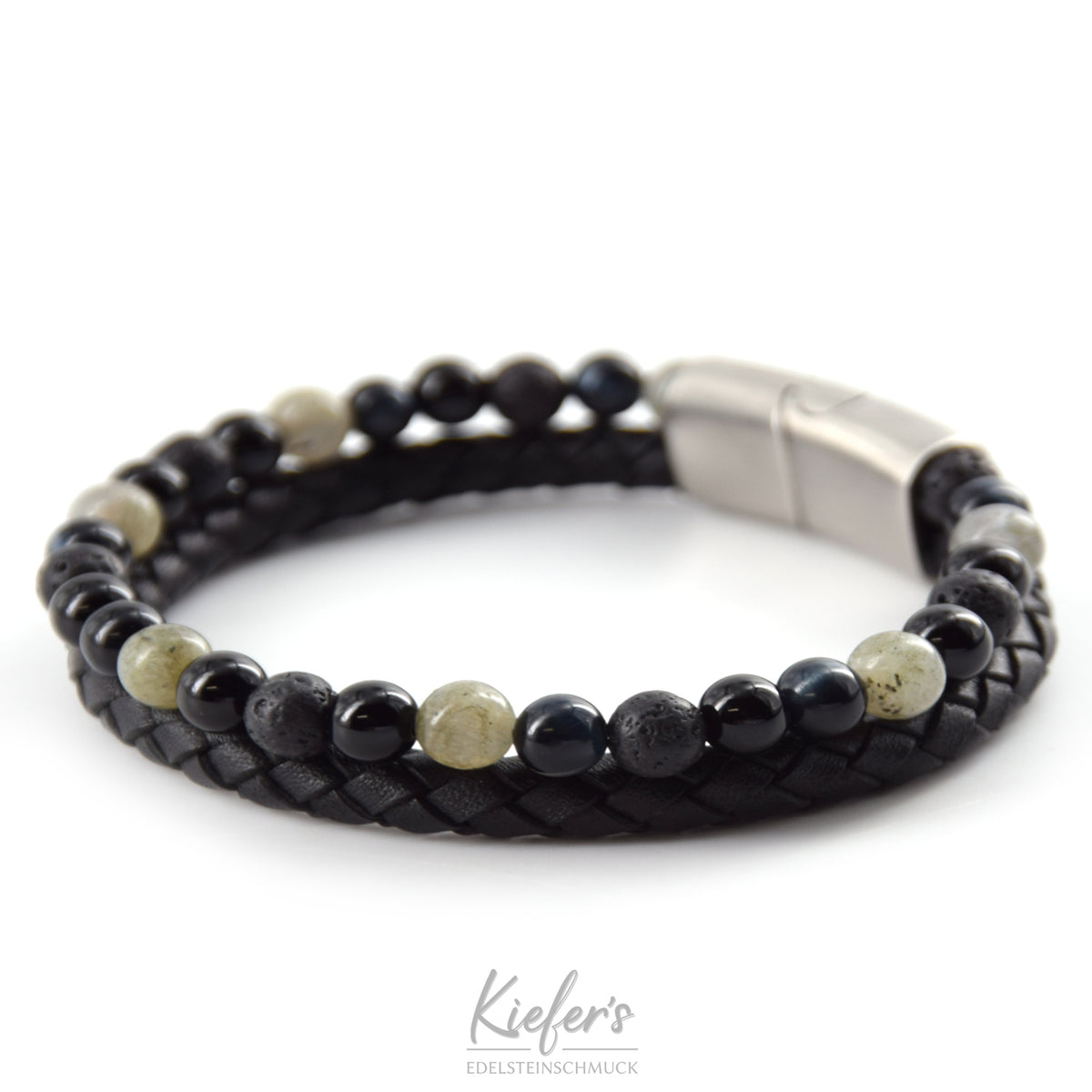 Bracelet en cuir Fashion Beads - Dark Moon PVC 59€