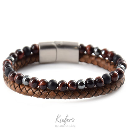 Bracelet en cuir Fashion Beads - Red Passion PVC 59€