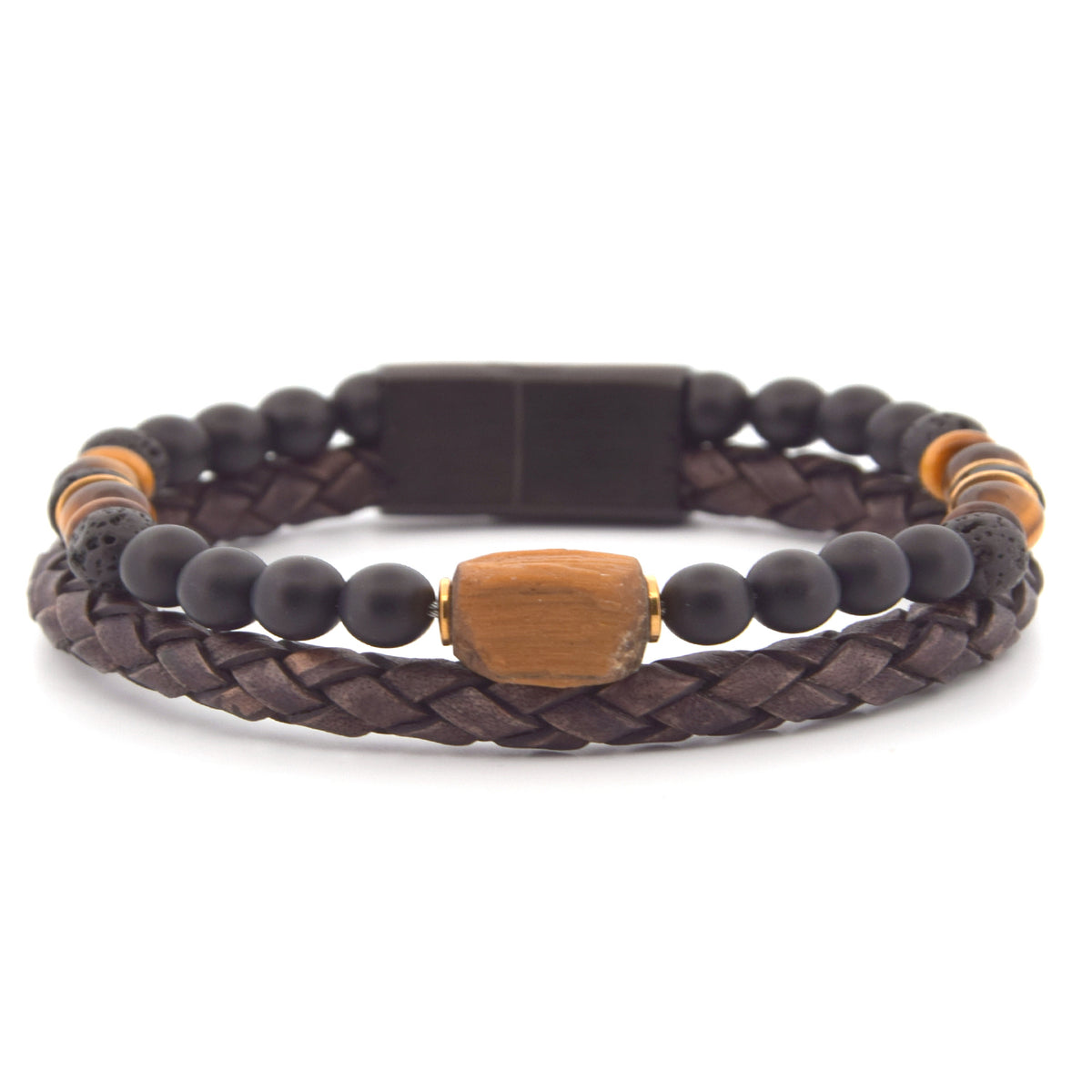 Lederarmband Rokes - Tigerauge UVP 99€