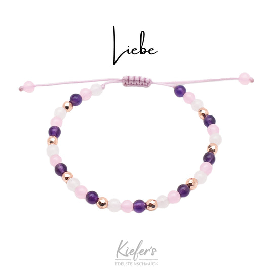 Armband Good vibes verstellbar - Liebe